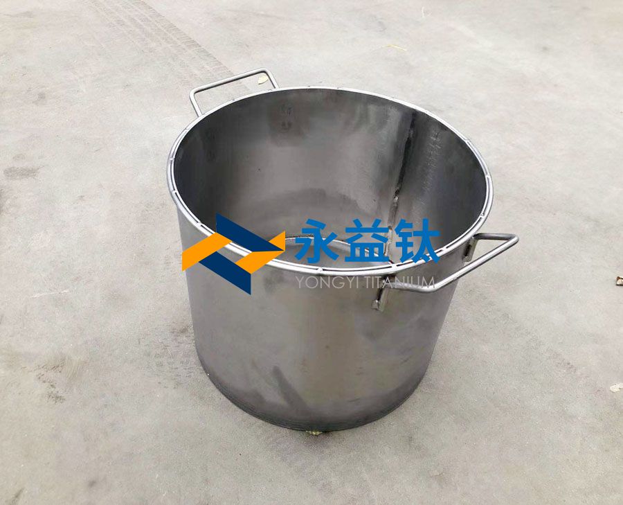 PP电子炽热金矿钛制品供应优质钛桶 金银煮水钛桶 煮黄水钛桶 钛异形桶
