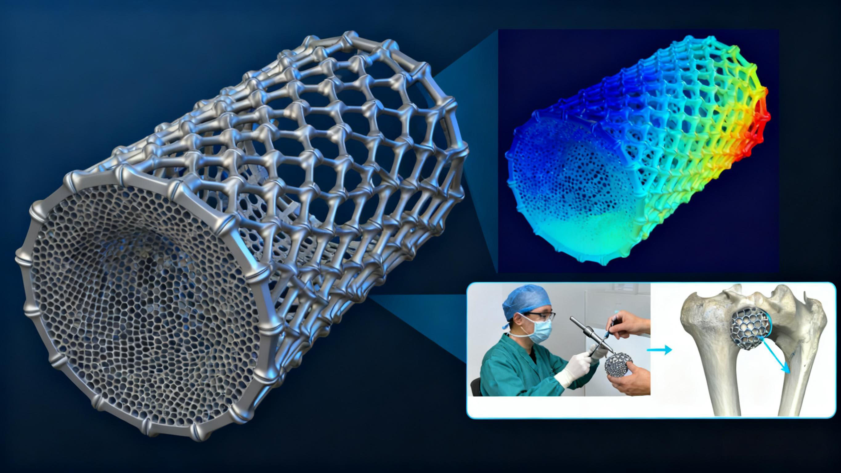 多维度调控3D打印多孔钛支架（3DP-PTS）骨整合效能的研究希望：从结构仿生、外貌功效化到生物活性因子协同，，，，，，团结Masquelet手艺团结修复熏染性股骨缺损，，，，，，剖析免疫调控与智能响应的立异价值